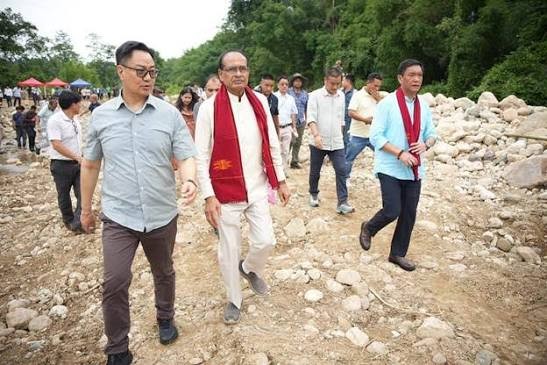 Shivraj Singh Chouhan assures support for flood-affected farmers in Arunachal Pradesh